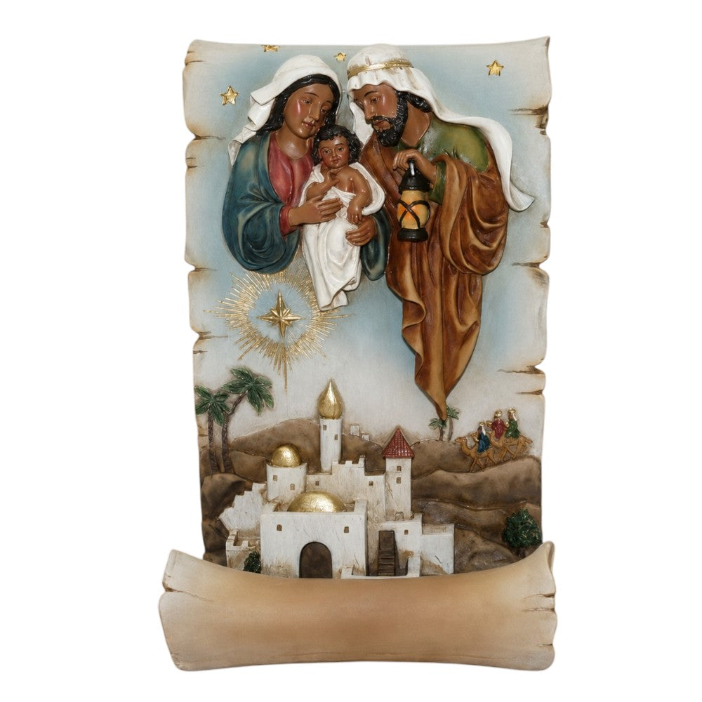 7" African American Holy Family Nativity Christmas Decor