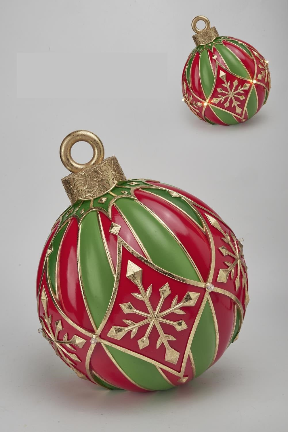 Oversized Christmas ornament alternate view